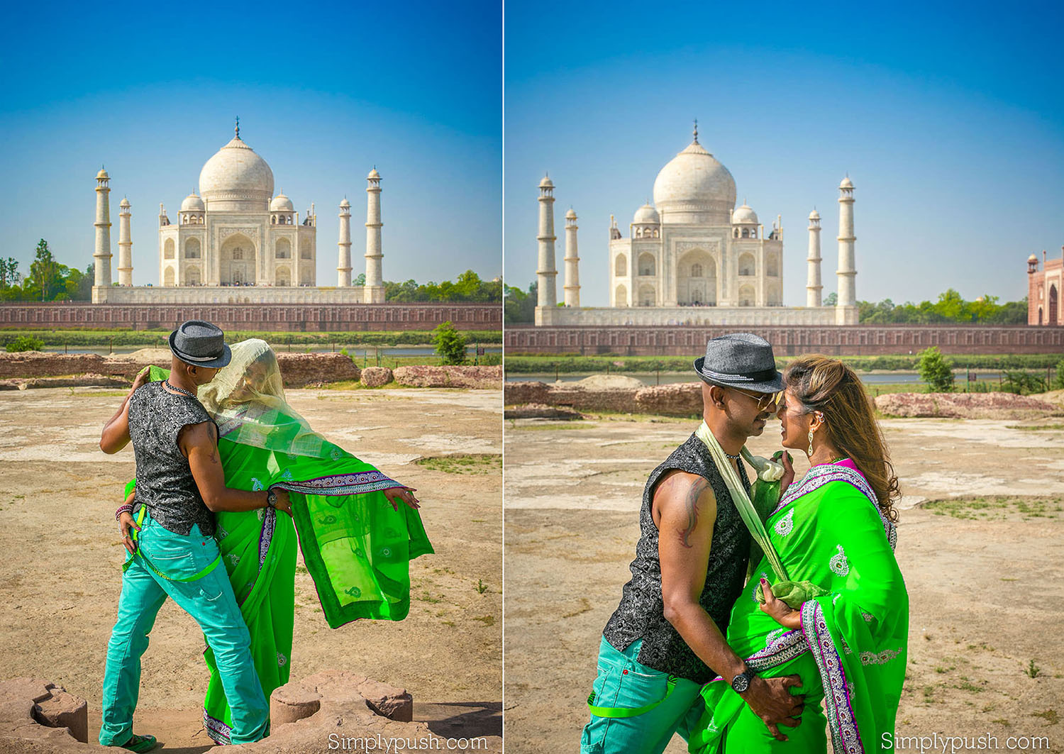 couple-photoshoot-at-taj-mahal-agra